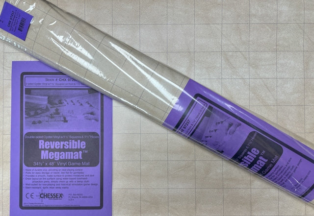 Chessex: Megamat - 1.5" Square x 1.5" Hexes