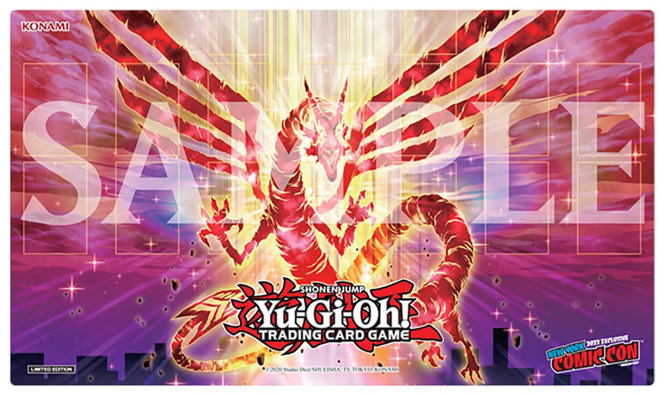 Yu-Gi-Oh! 2023 New York Comic Con Game Mat (Crimson Dragon) Gamescape Yu-Gi-Oh! 2023 New York Comic Con Game Mat (Crimson Dragon) Gamescape