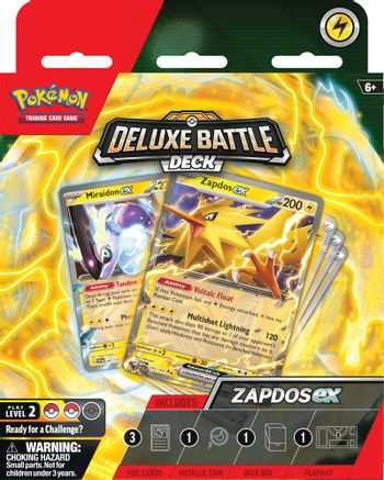 Pokmon Deluxe Battle Deck - Zapdos ex Gamescape Pokmon Deluxe Battle Deck - Zapdos ex Gamescape