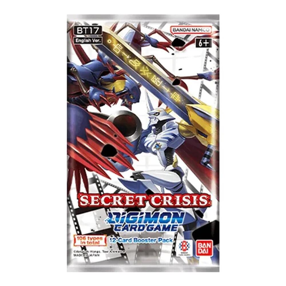 Digimon TCG: Secret Crisis Booster Pack (BT17)