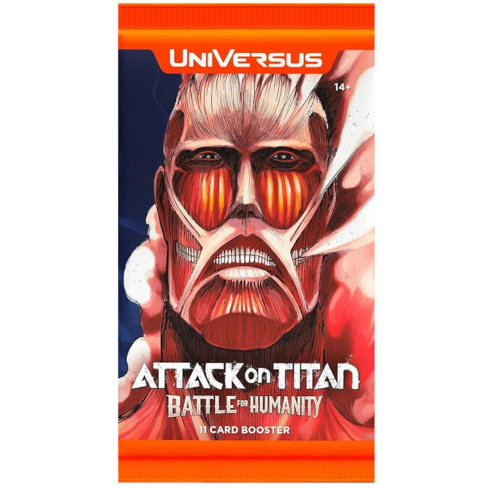 UniVersus - Attack on Titan: Battle for Humanity Booster Pack UniVersus - Attack on Titan: Battle for Humanity Booster Pack