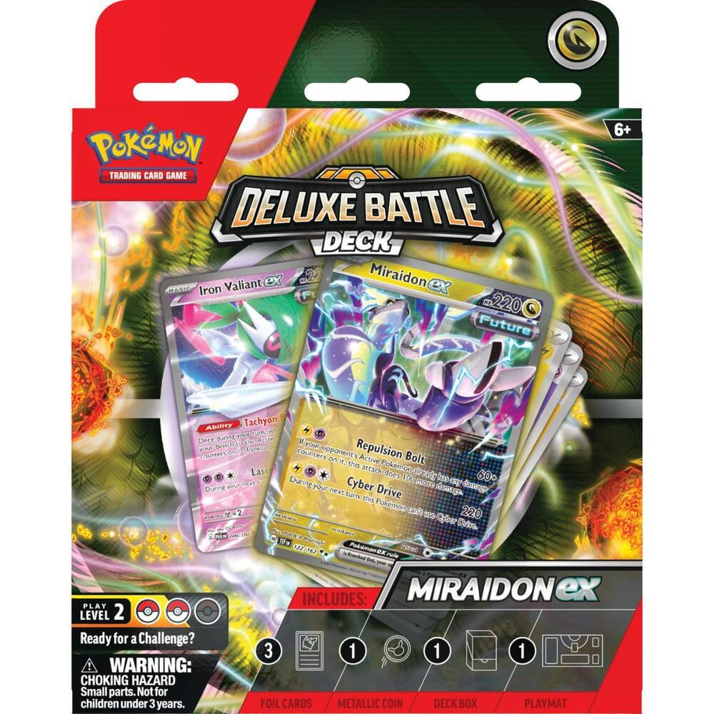 Pokmon Deluxe Battle Deck - Miraidon ex Gamescape Pokmon Deluxe Battle Deck - Miraidon ex Gamescape