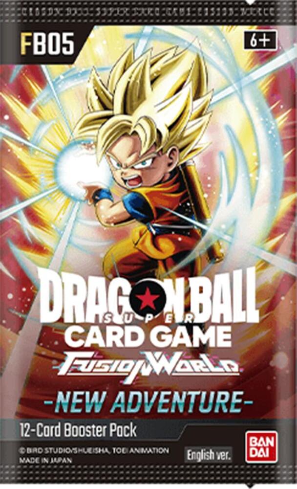 Dragon Ball Super CCG: Fusion World - New Adventure Booster Pack (FB05 Gamescape Dragon Ball Super CCG: Fusion World - New Adventure Booster Pack (FB05 Gamescape
