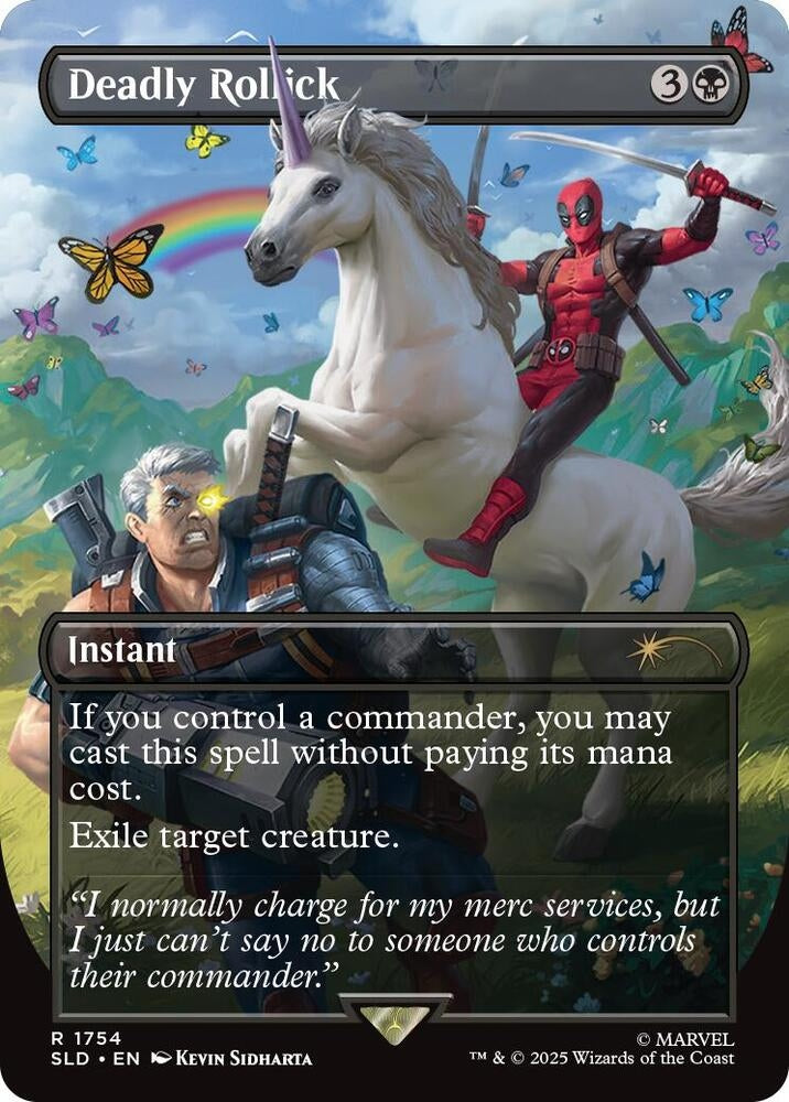 Magic the Gathering: Secret Lair x Marvel's Deadpool: April Pool's Day! (Non-Foil Edition)