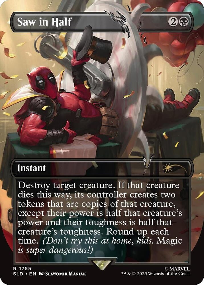 Magic the Gathering: Secret Lair x Marvel's Deadpool: April Pool's Day! (Non-Foil Edition)