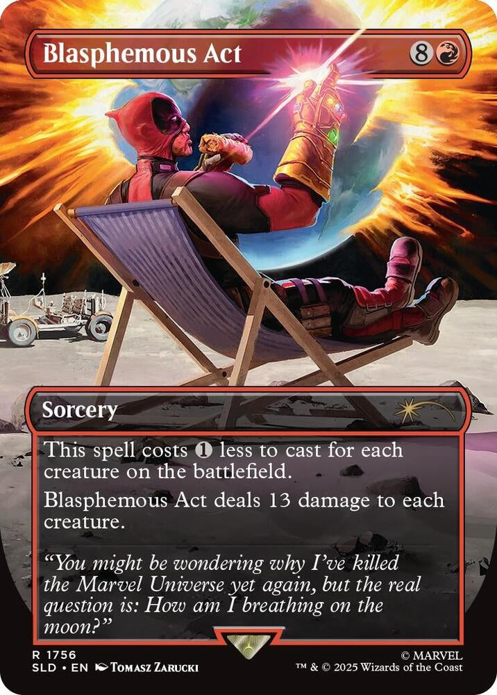 Magic the Gathering: Secret Lair x Marvel's Deadpool: April Pool's Day! (Non-Foil Edition)
