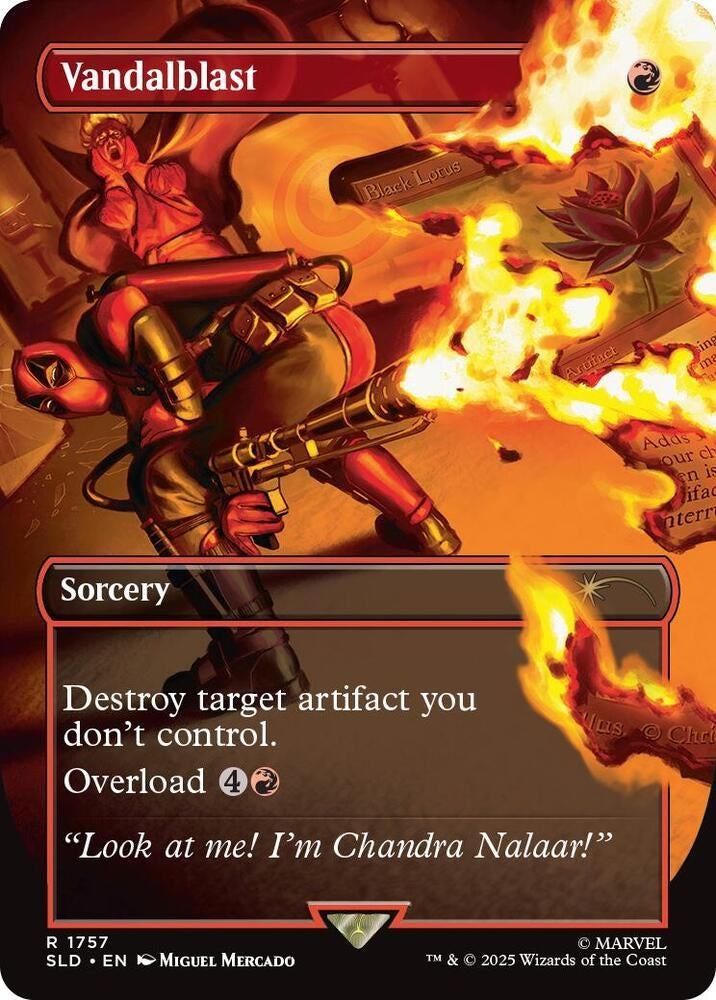Magic the Gathering: Secret Lair x Marvel's Deadpool: April Pool's Day! (Non-Foil Edition)