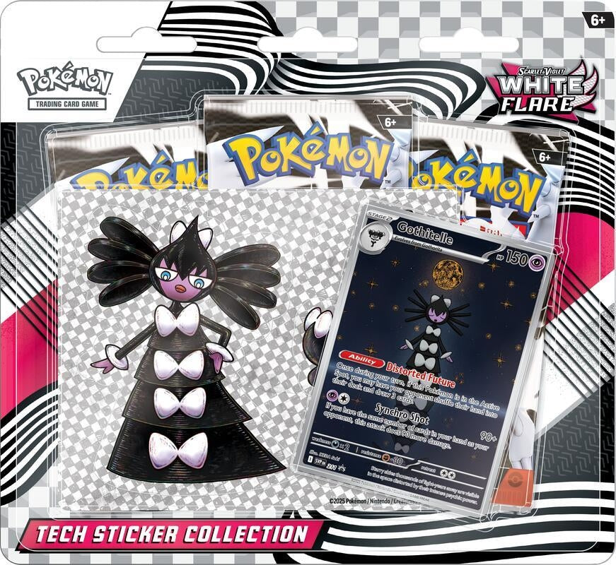 Pokémon TCG: Scarlet & Violet - White Flare Tech Sticker Collection