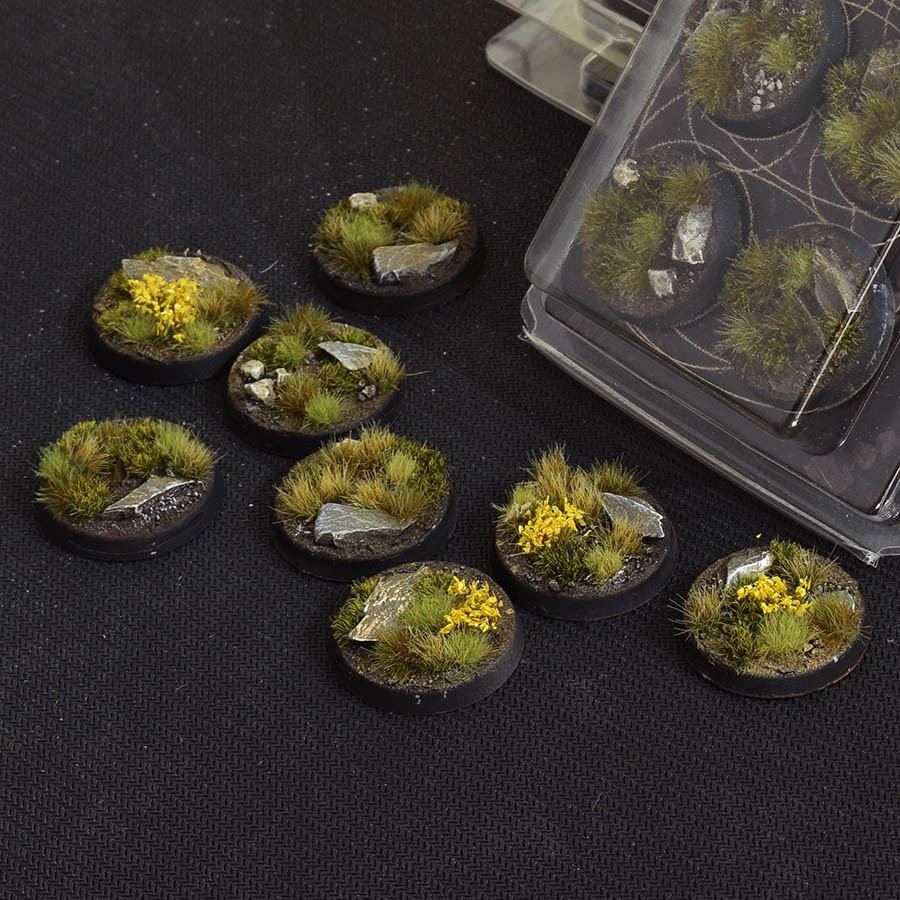 GamersGrass: Highland Round Bases - 32mm