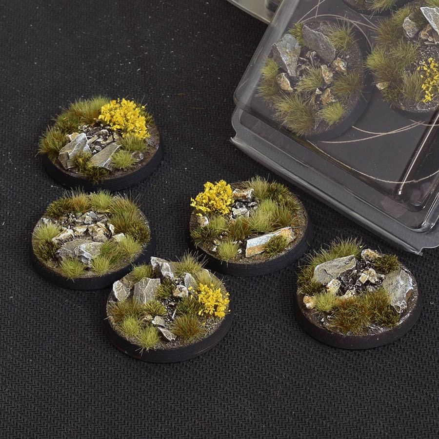 GamersGrass: Highland Round Bases - 40mm