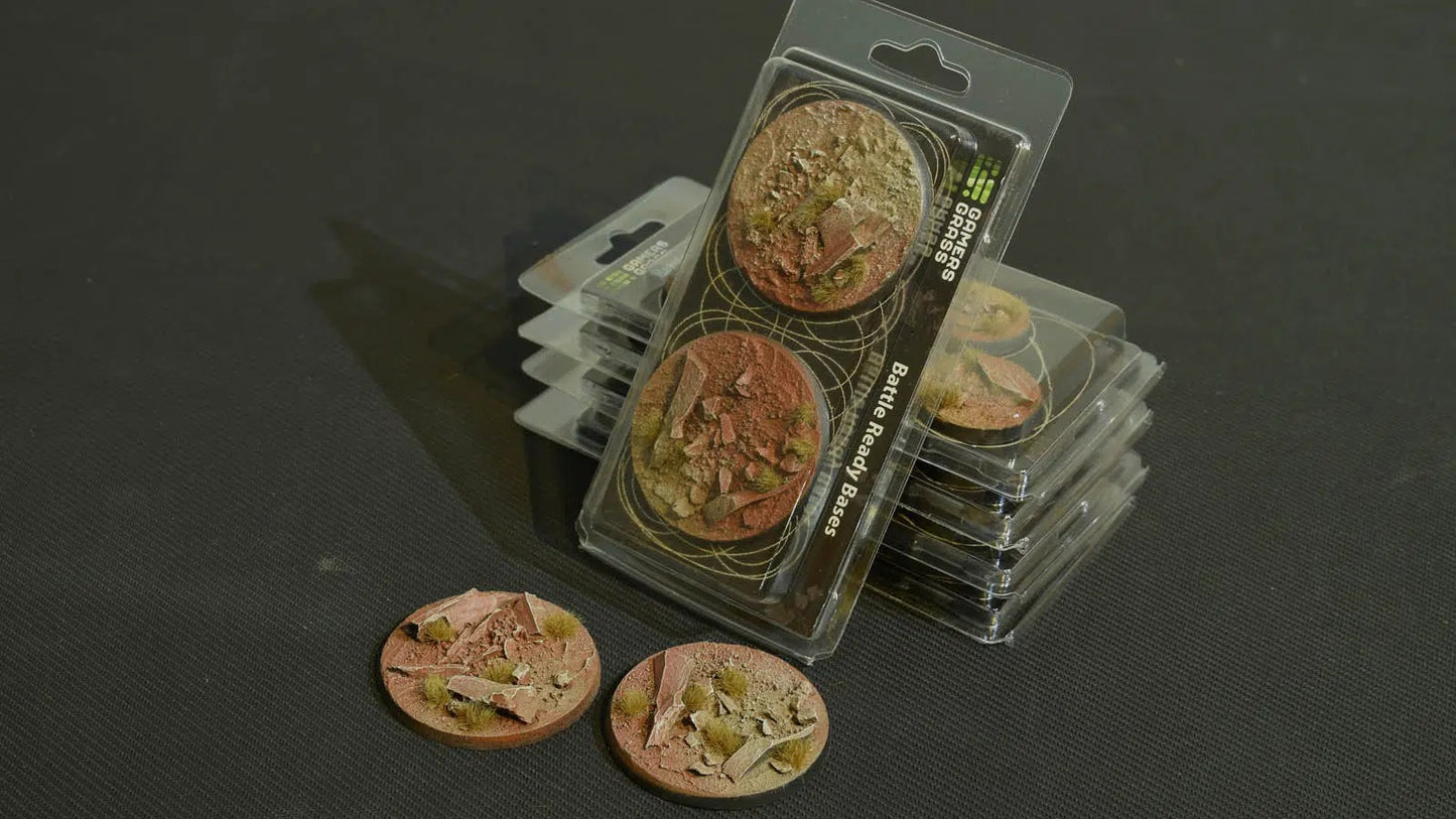 GamersGrass: Badlands Bases - 60mm