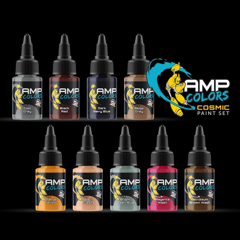 Monument Hobbies: Pro Acryl Paint - AMP Colors Cosmic Paint Set 1