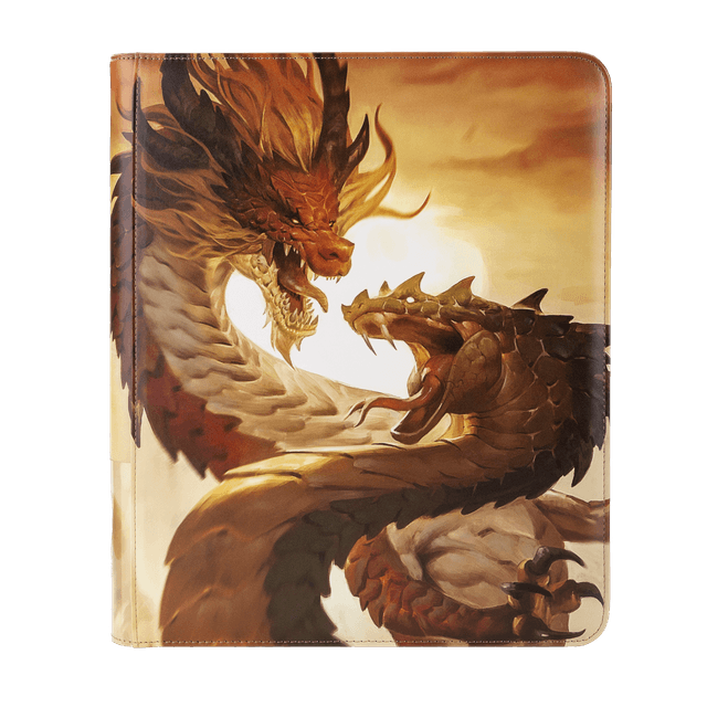 Dragon Shield Year of the Wood Snake Zipster Binder