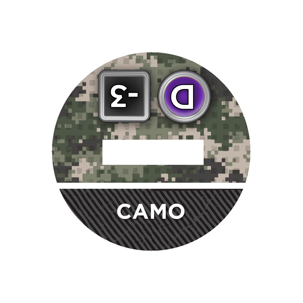 Infinity: N4 Bases for 3D Markers - 25mm / Camo - 3/D