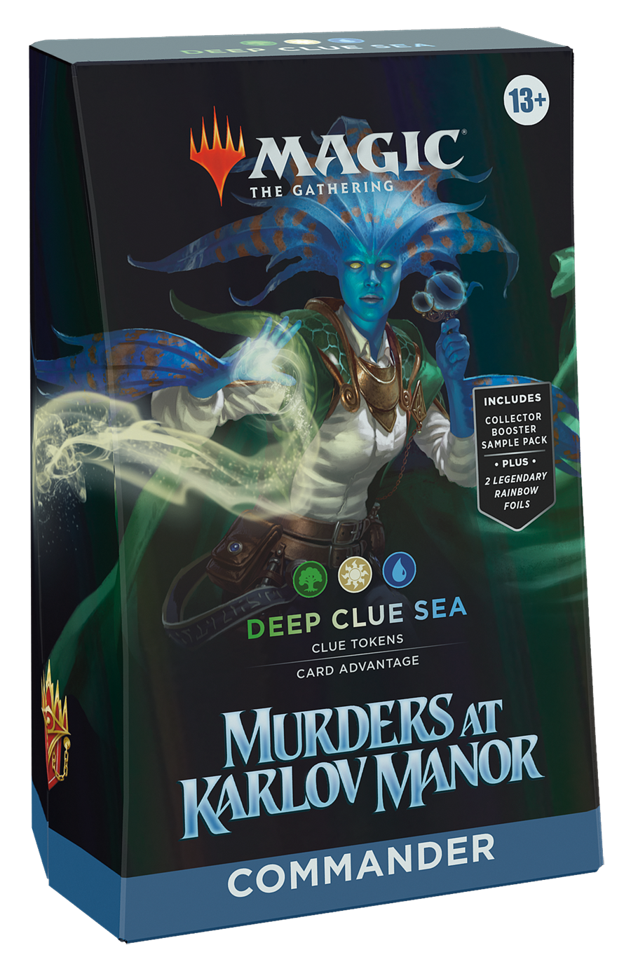 Magic the Gathering: Murders at Karlov Manor Commander Deck - Deep Clu Gamescape Magic the Gathering: Murders at Karlov Manor Commander Deck - Deep Clu Gamescape