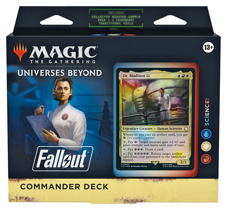 Magic the Gathering: Universes Beyond: Fallout Commander Deck - Science!
