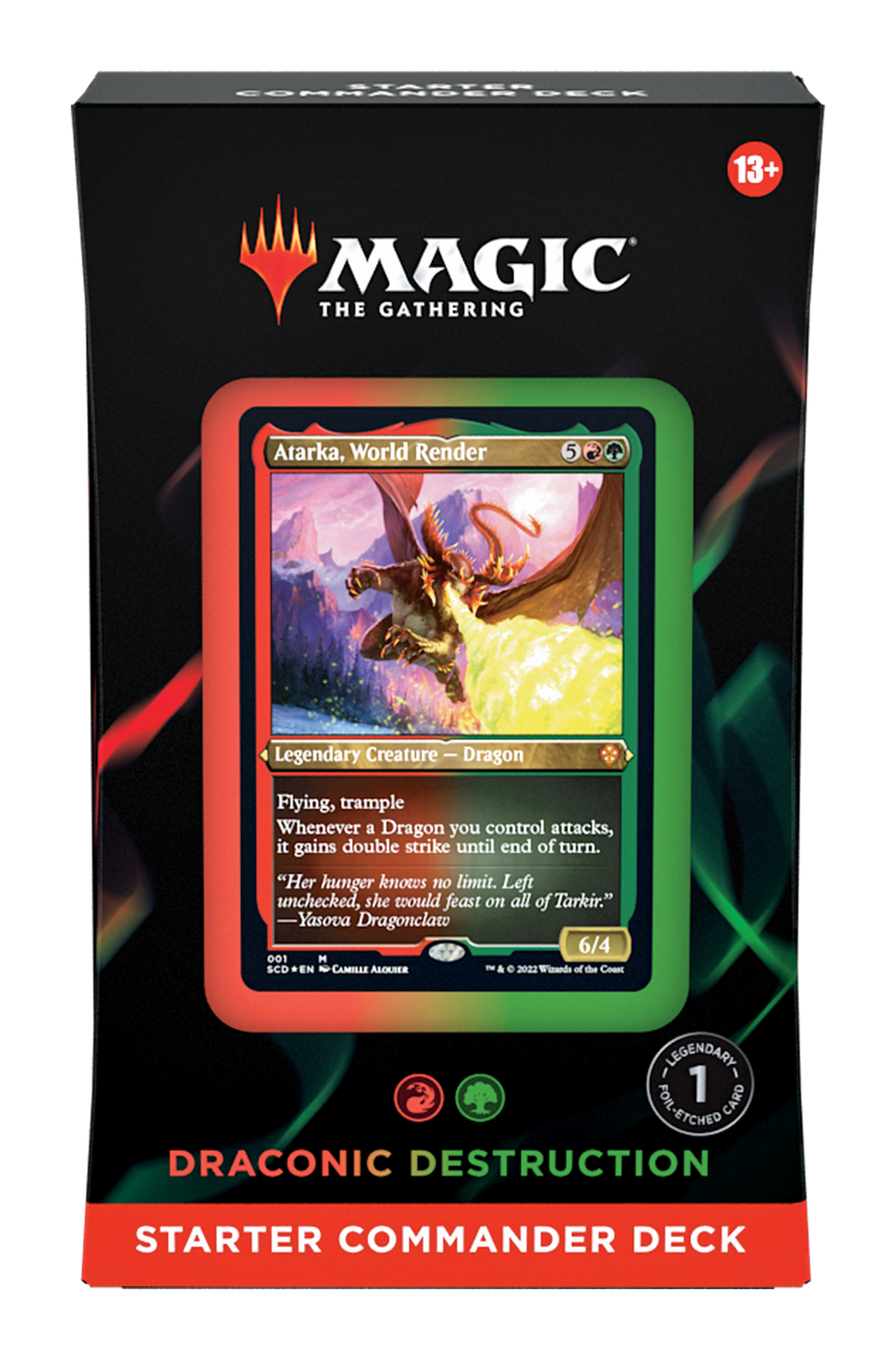 Magic the Gathering: Starter Commander Deck - Draconic Destruction
