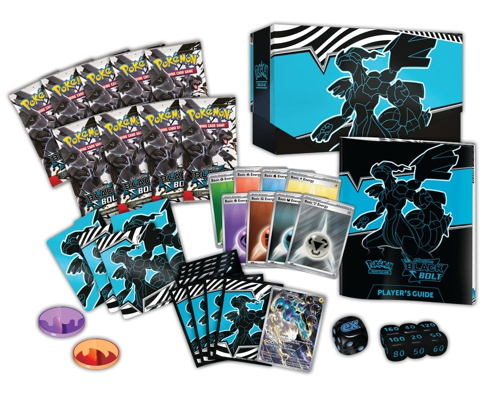 Pokémon TCG: Scarlet & Violet - Black Bolt Elite Trainer Box