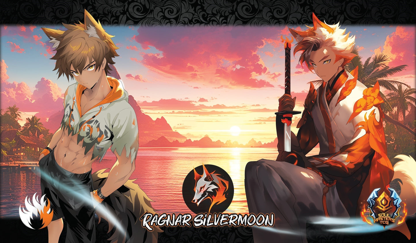 Soul Masters TCG: Ragnar Silvermoon Playmat with Bag