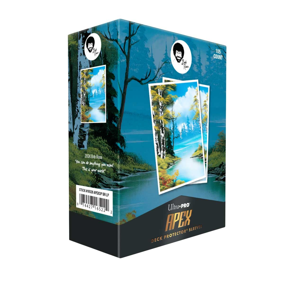 Ultra Pro APEX Sleeves: Bob Ross - Lakeside Path