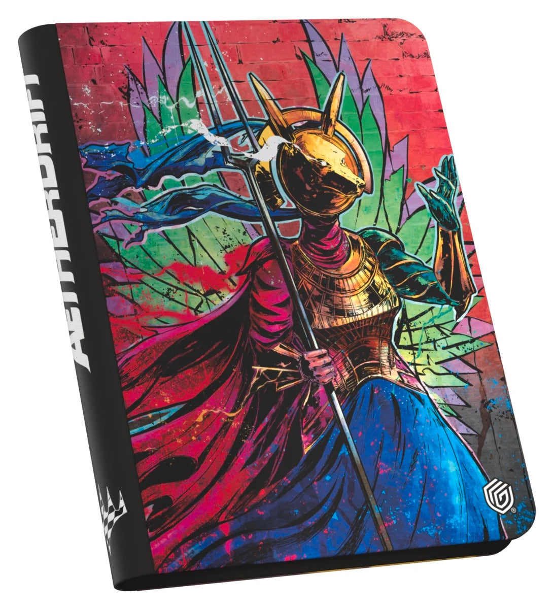 Ultimate Guard Zipfolio 360 Xenoskin 18-Pocket Binder featuring Hazoret, Godseeker artwork from Magic: The Gathering. High-quality Xenoskin material with 360 compartments and a secure zipper closure.