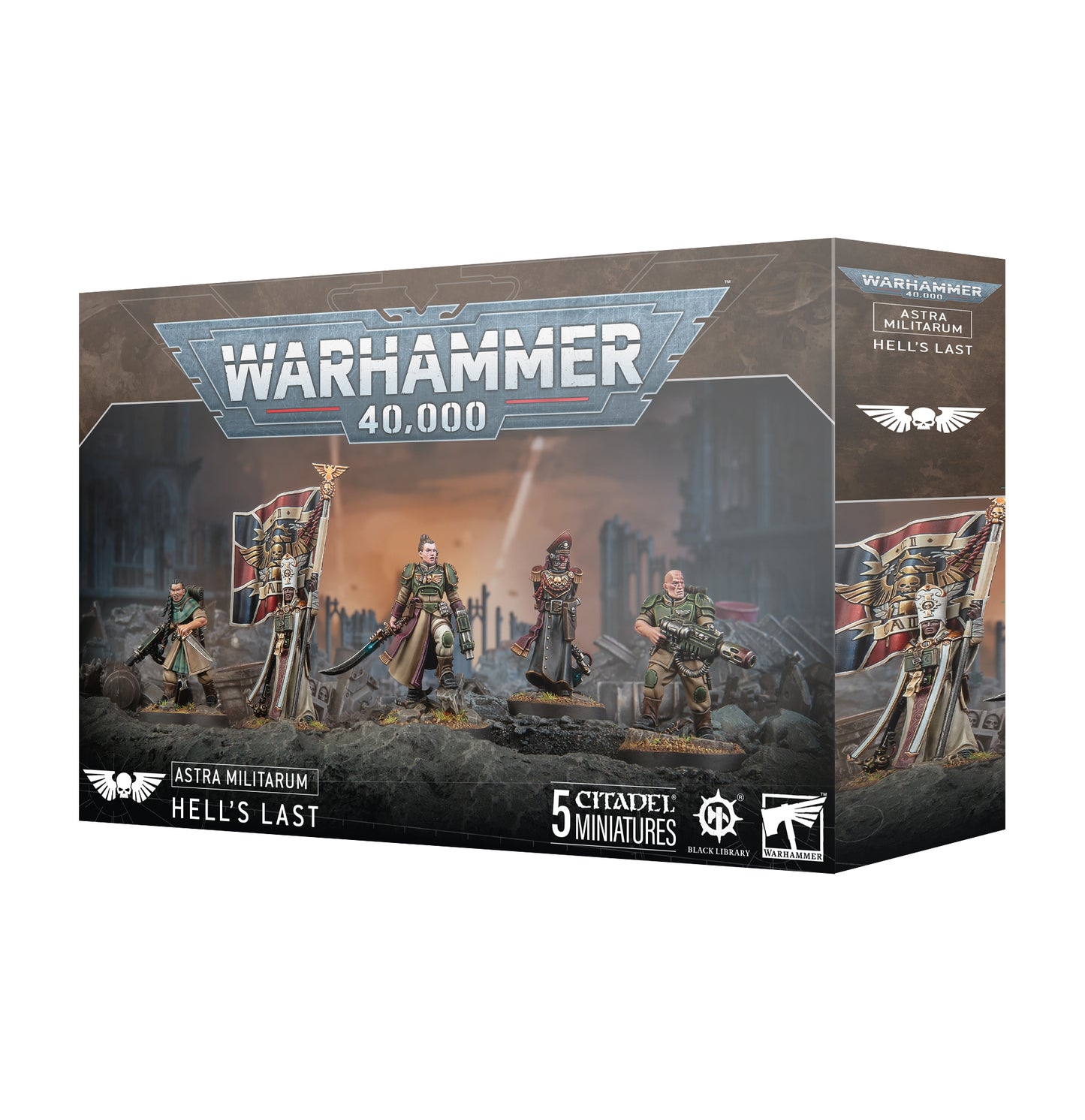 Astra Militarum: Hell's Last box cover art.