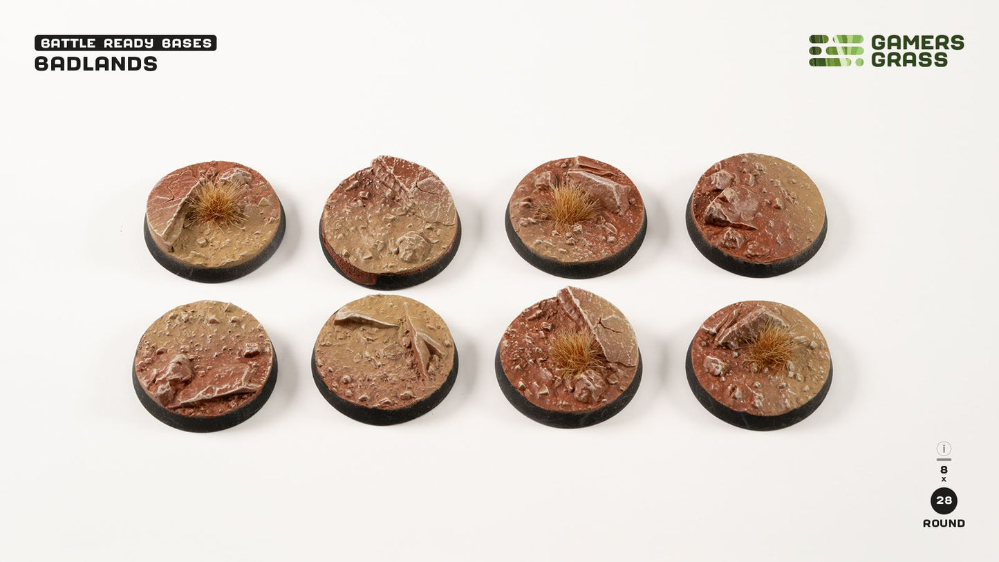 GamersGrass: Badlands Bases - 28mm