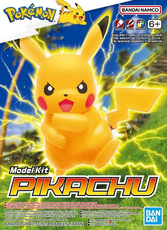 Bandai: Pokemon Model Kit - Pikachu