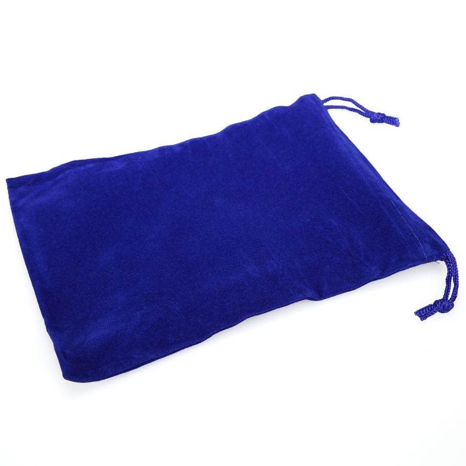 Chessex: Large Suede Dice Bag - Royal Blue