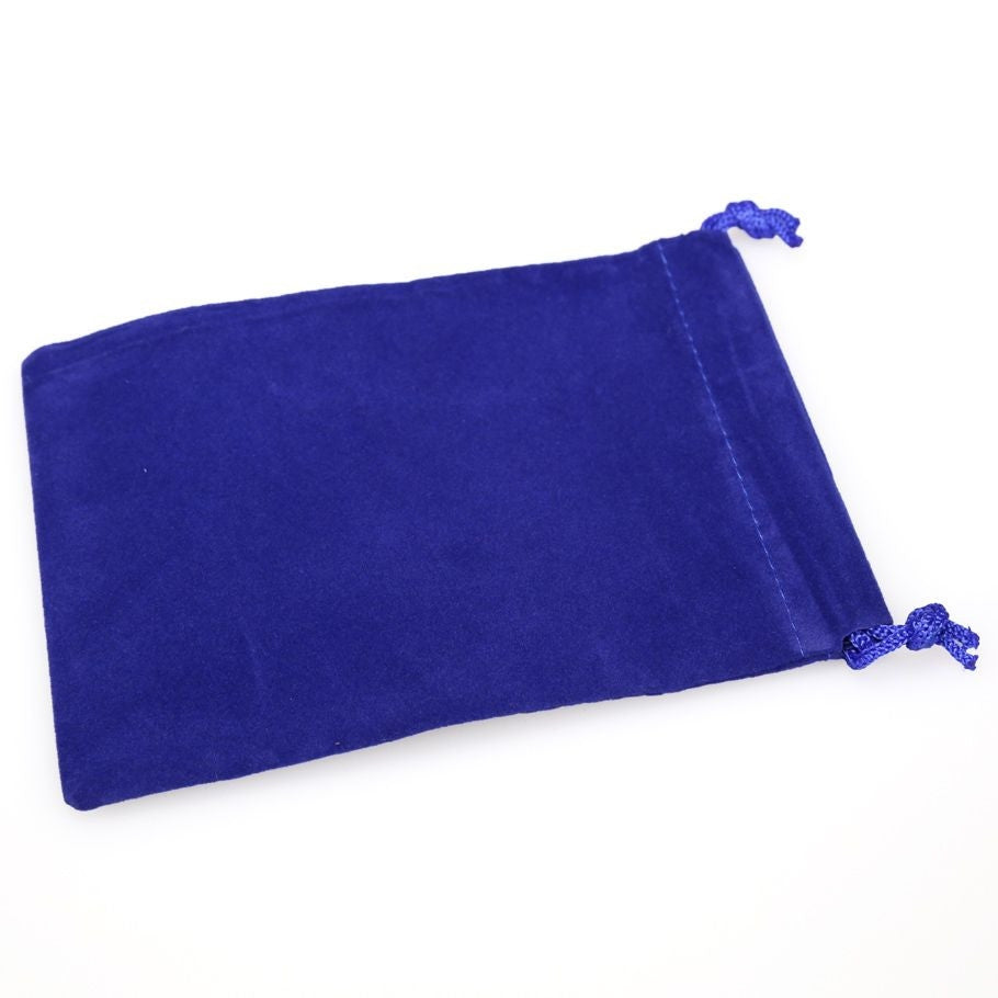 Chessex: Small Suede Dice Bag - Royal Blue