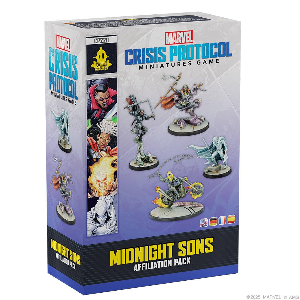 Marvel Crisis Protocol: Midnight Sons Affiliation Pack