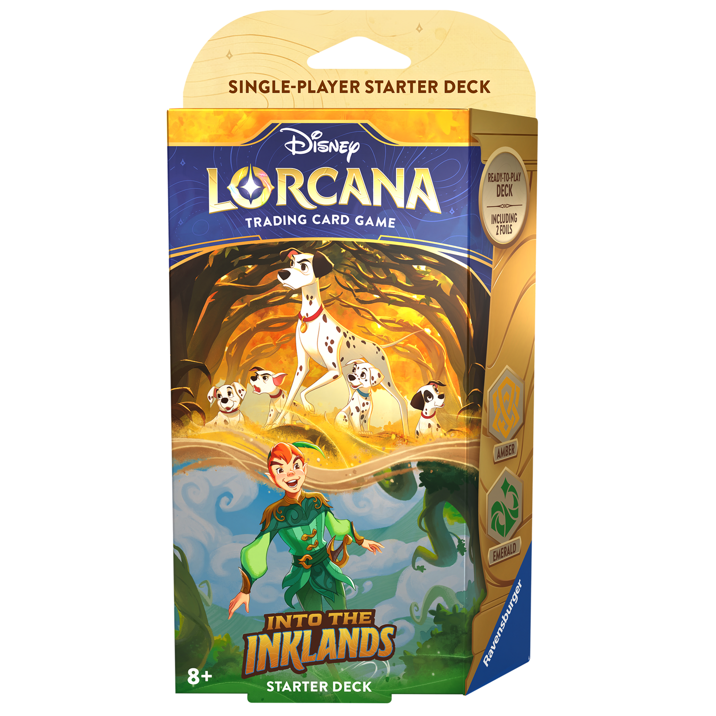 Disney Lorcana TCG: Into the Inklands Starter Deck Amber/Emerald