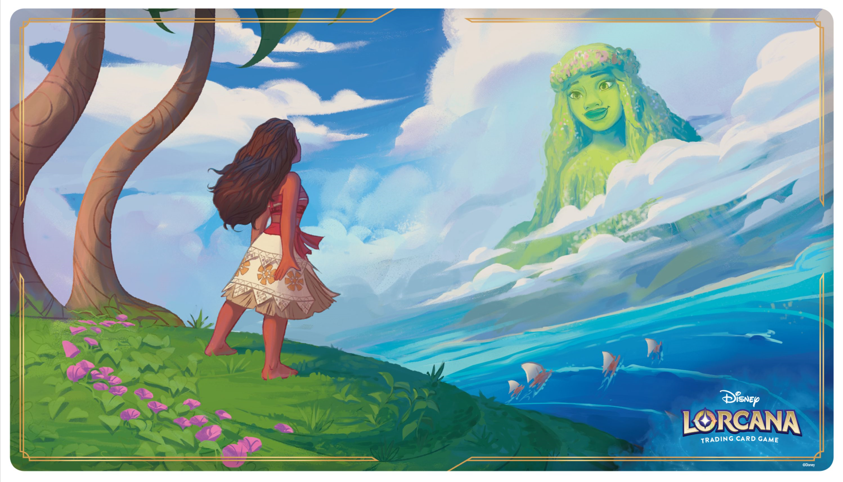 Disney Lorcana TCG: Into the Inklands Playmat Moana