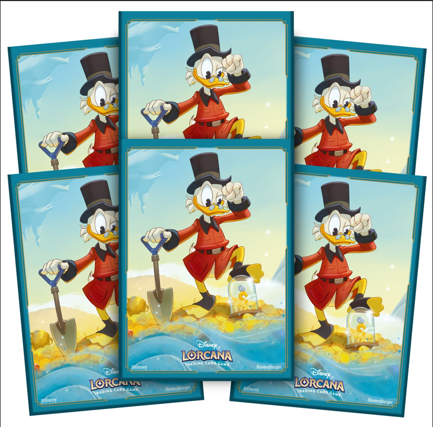 Disney Lorcana TCG: Into the Inklands Card Sleeves Scrooge McDuck