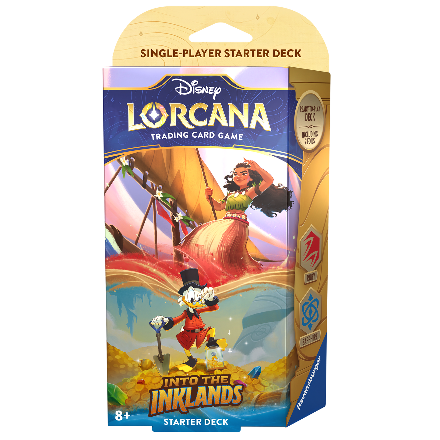 Disney Lorcana TCG: Into the Inklands Starter Deck Ruby/Sapphire