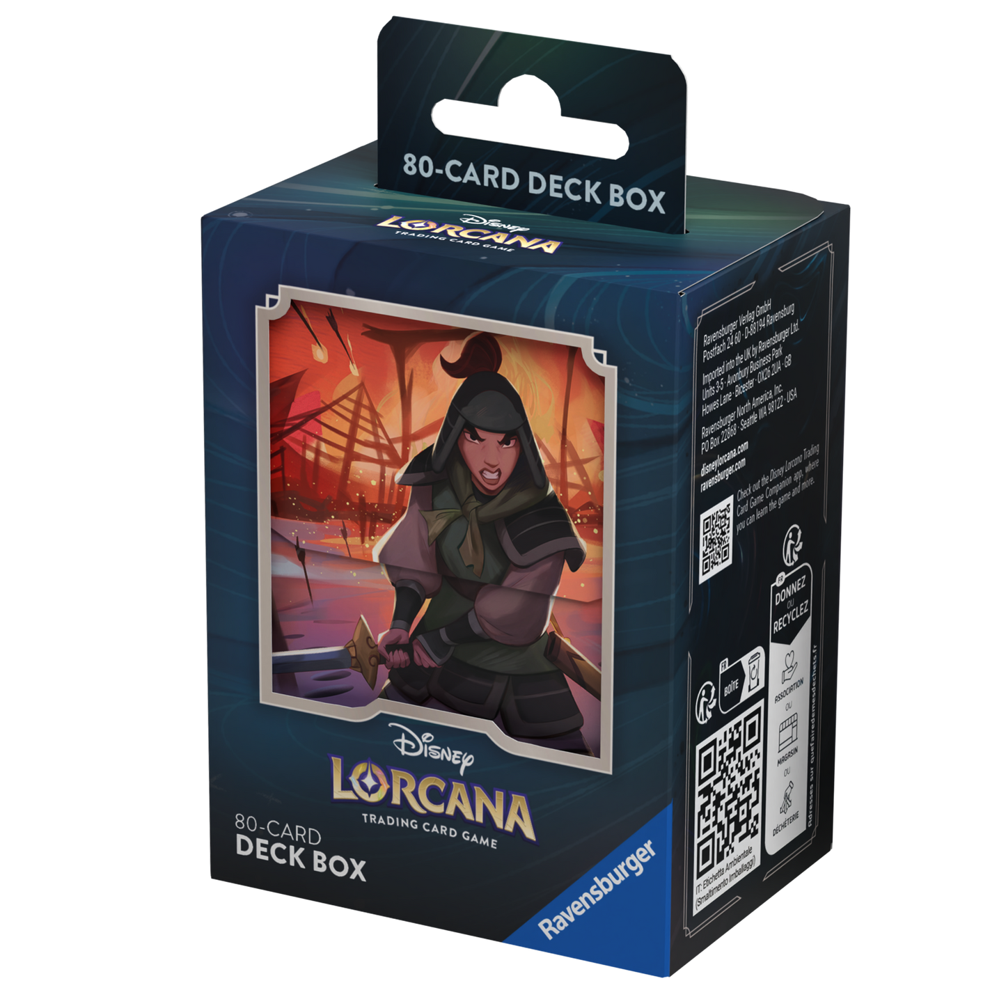 Disney Lorcana TCG: Rise of the Floodborn Deck Box Mulan