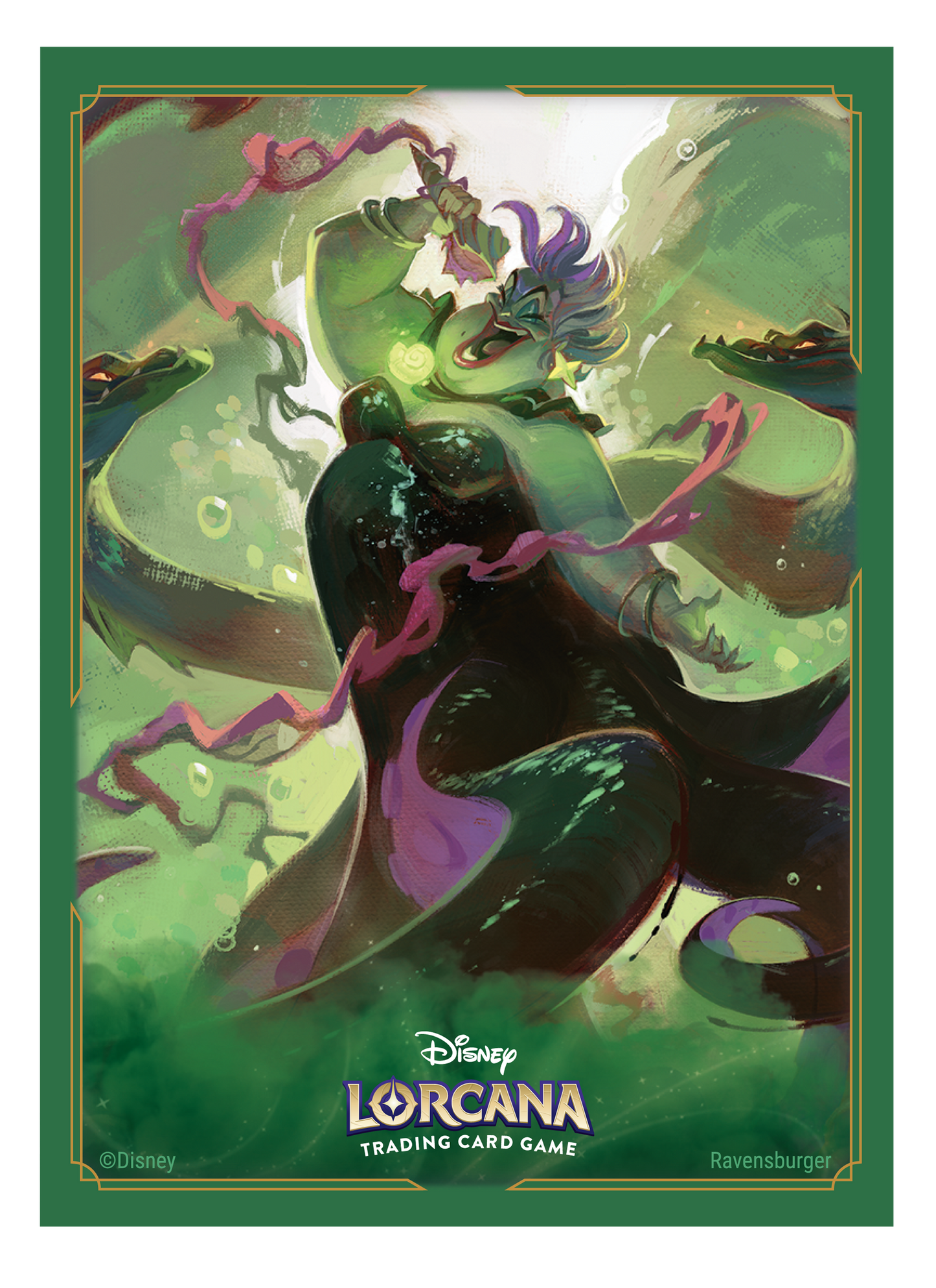 Disney Lorcana TCG: Archazia's Island Card Sleeves Ursula