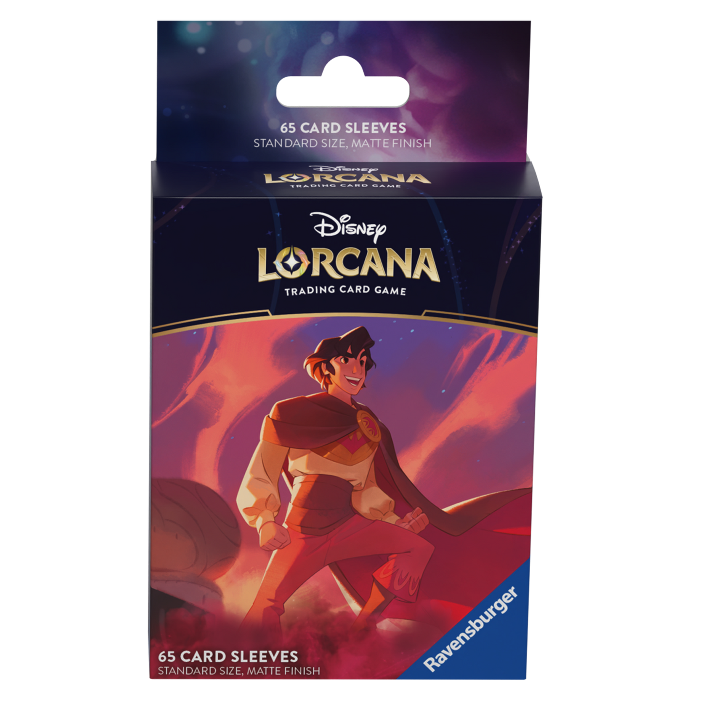Disney Lorcana TCG: Shimmering Skies Card Sleeves Aladdin