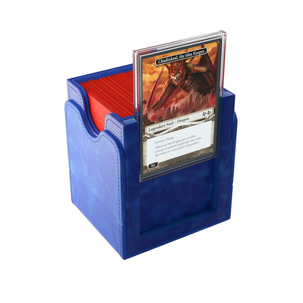 Gamegenic: Squire Plus 100+ XL Convertible Blue Deck Box