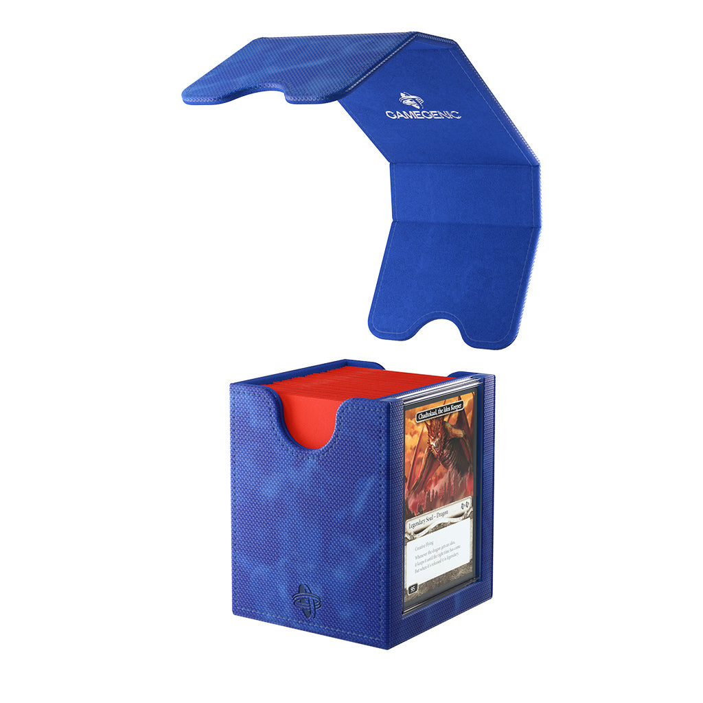 Gamegenic: Squire Plus 100+ XL Convertible Blue Deck Box