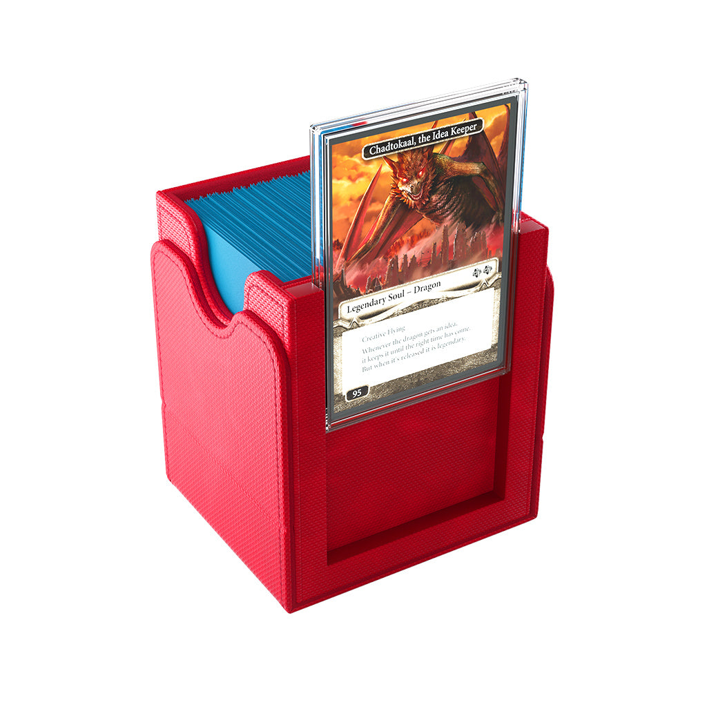 Gamegenic: Squire Plus 100+ XL Convertible Red Deck Box