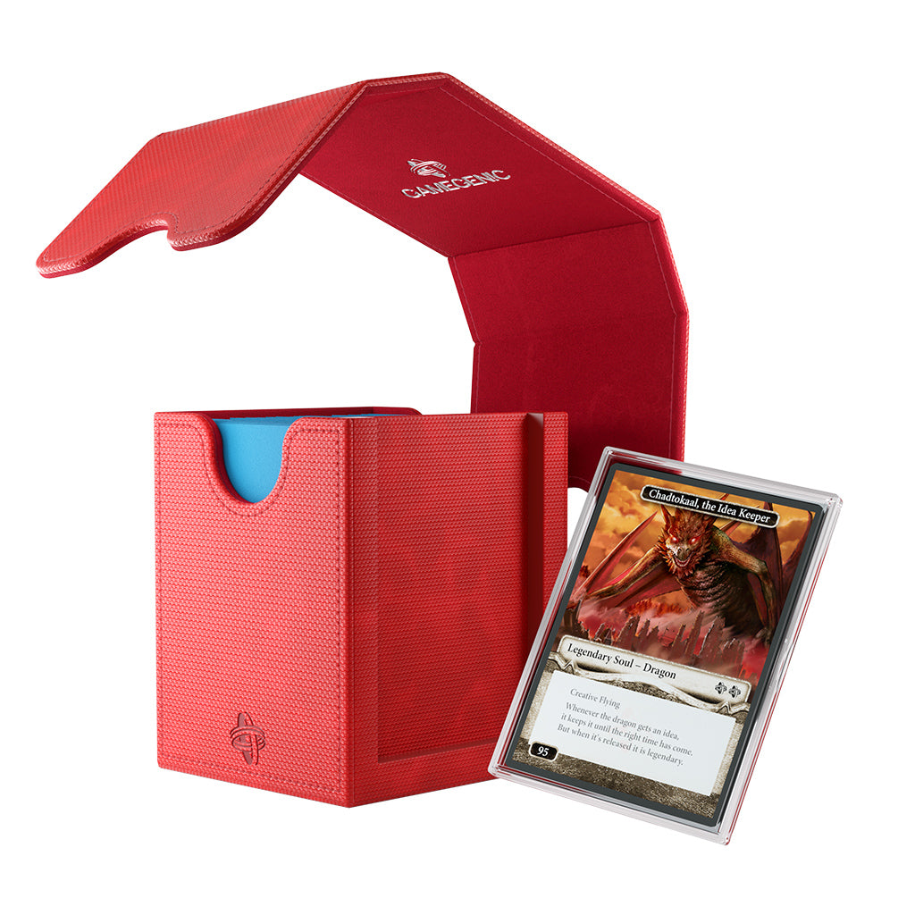 Gamegenic: Squire Plus 100+ XL Convertible Red Deck Box