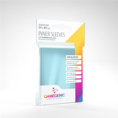 Gamegenic Inner Sleeves - Standard Size
