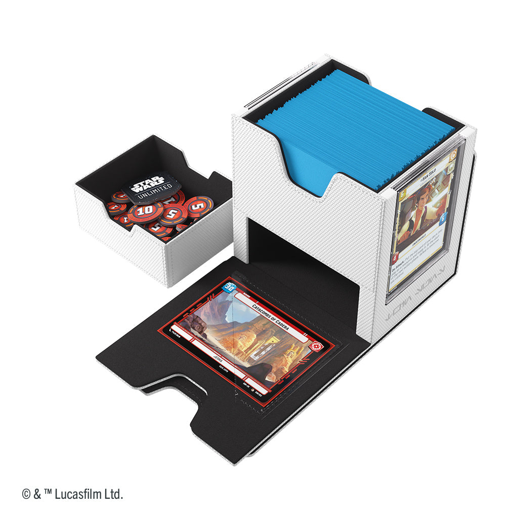 Star Wars Unlimited: Twin Suns Deck Pod - White/Black