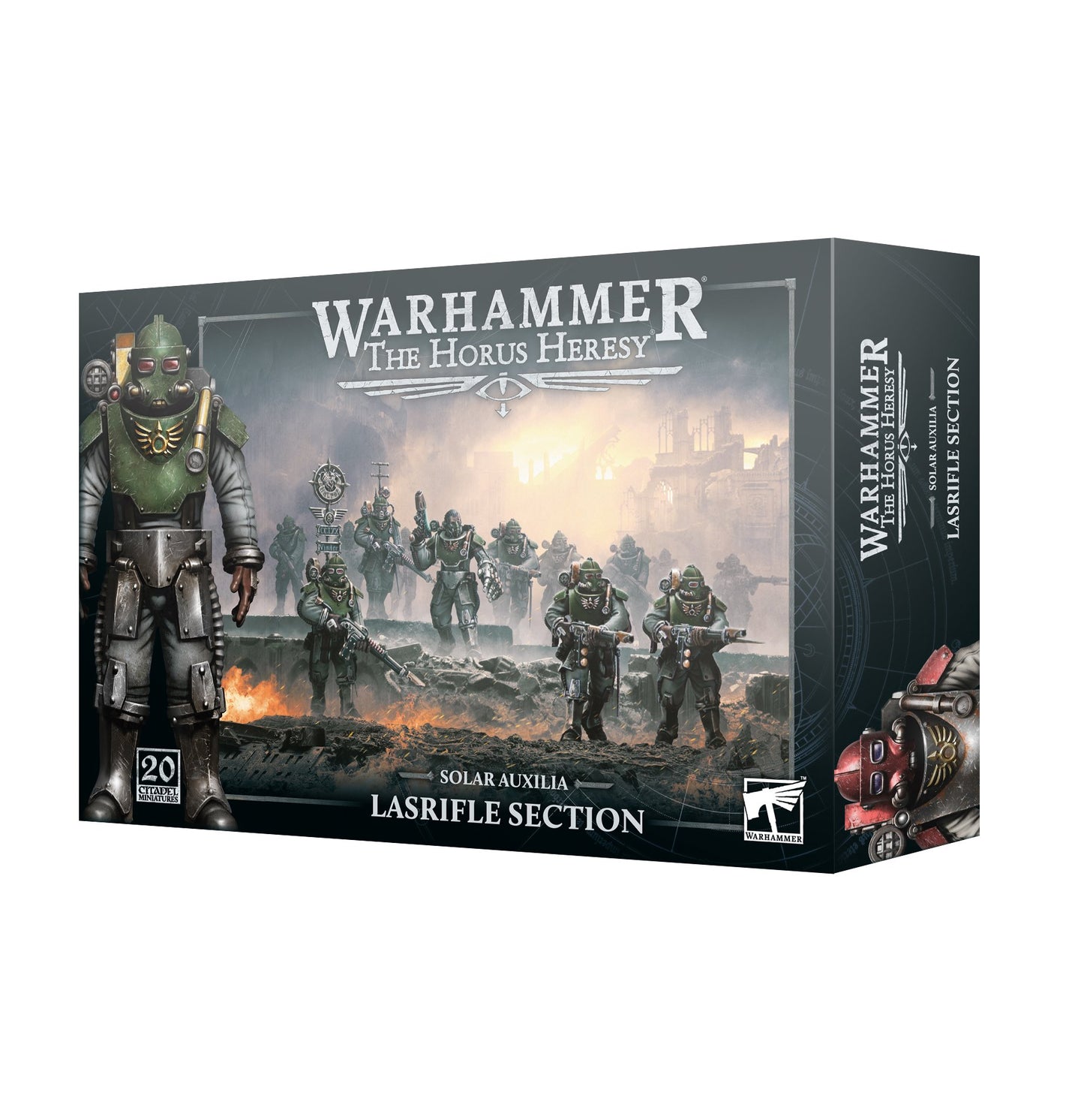 Solar Auxilia: Lasrifle Section | Warhammer The Horus Heresy