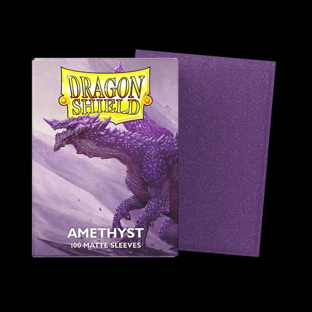 Dragon Shield 100 Count Sleeves Standard Matte Amethyst