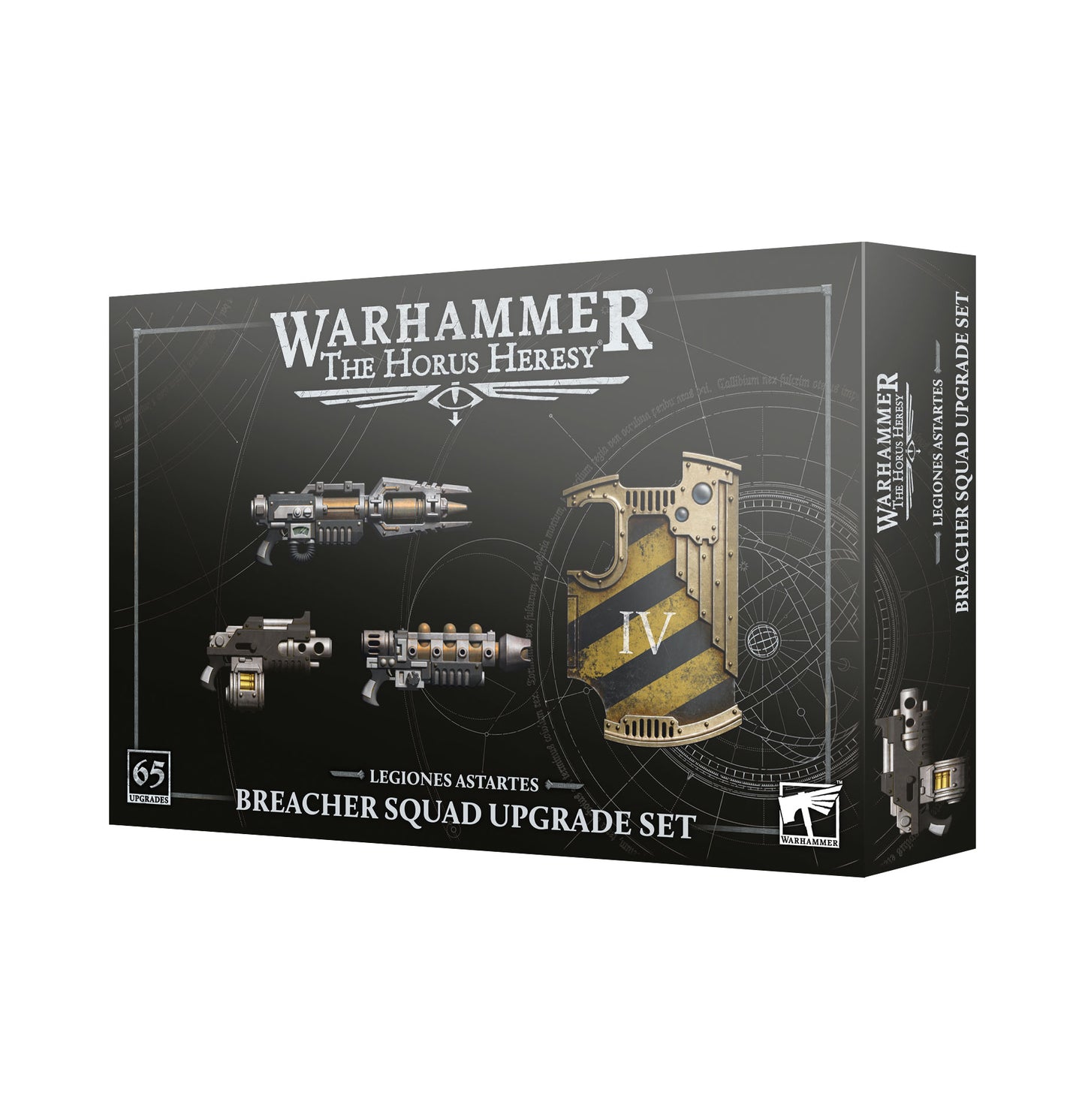 Warhammer The Horus Heresy Breacher Squad Upgrade Set packaging on a white background