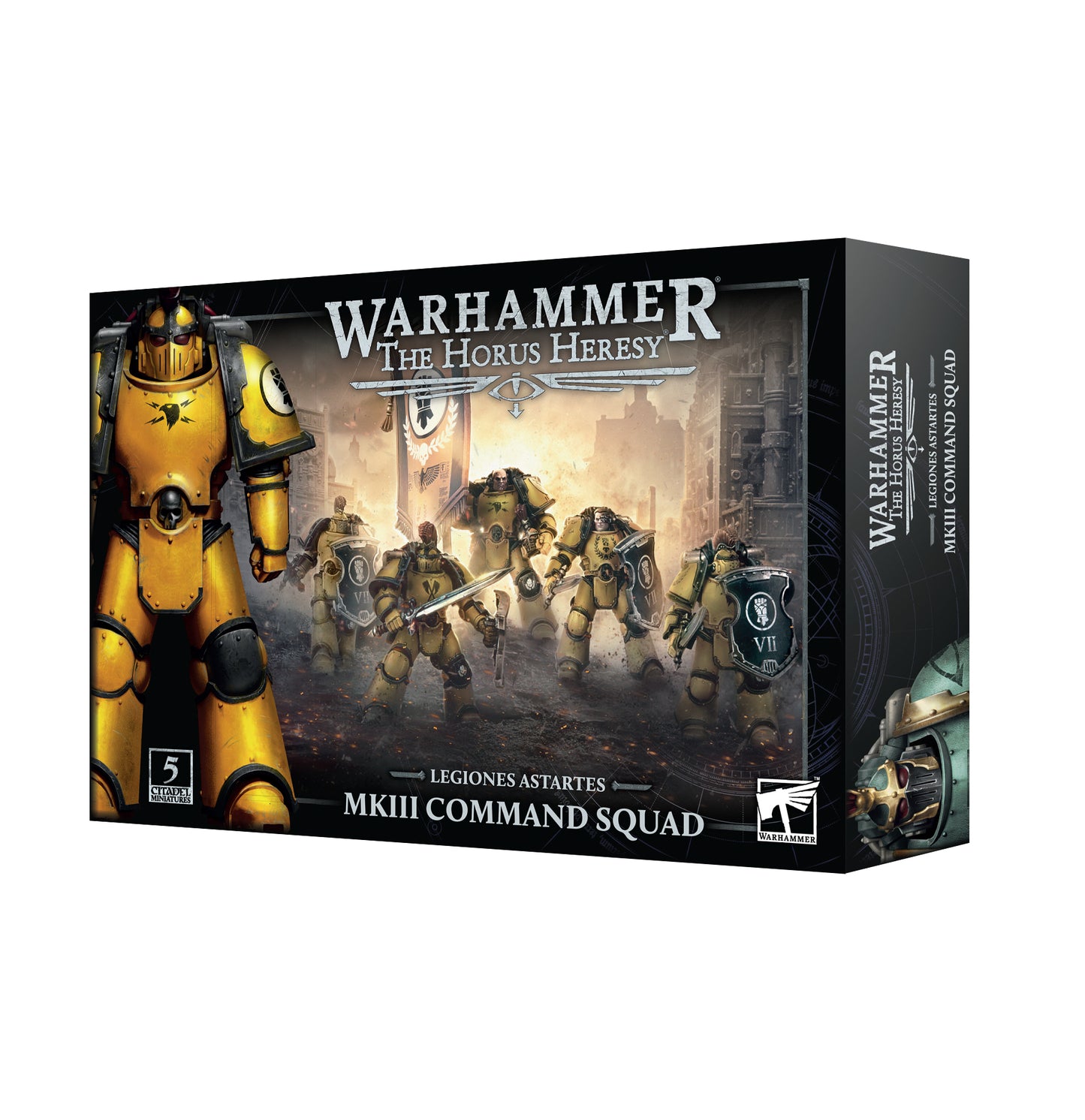 Legiones Astartes: MKIII Command Squad | Warhammer The Horus Heresy