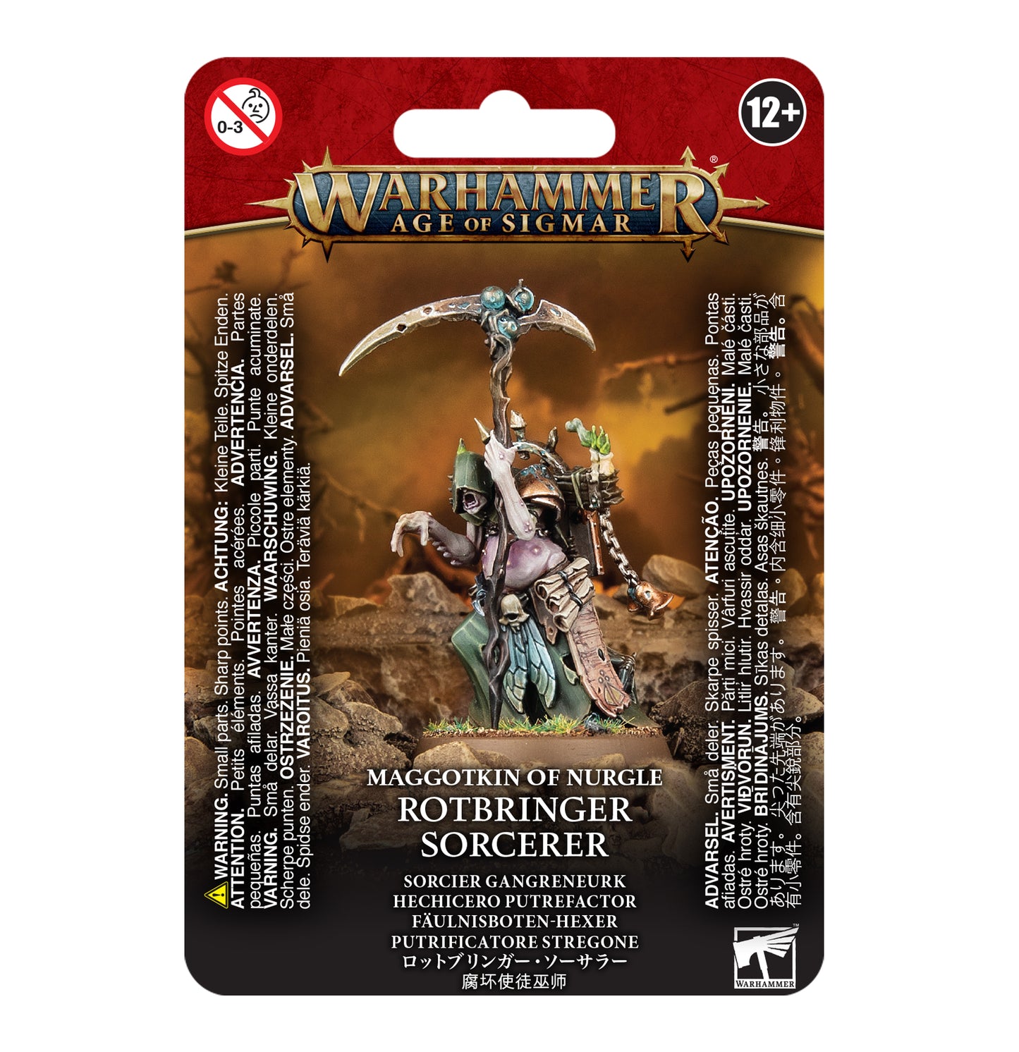 Maggotkin of Nurgle: Rotbringer Sorcerer | Warhammer Age of Sigmar