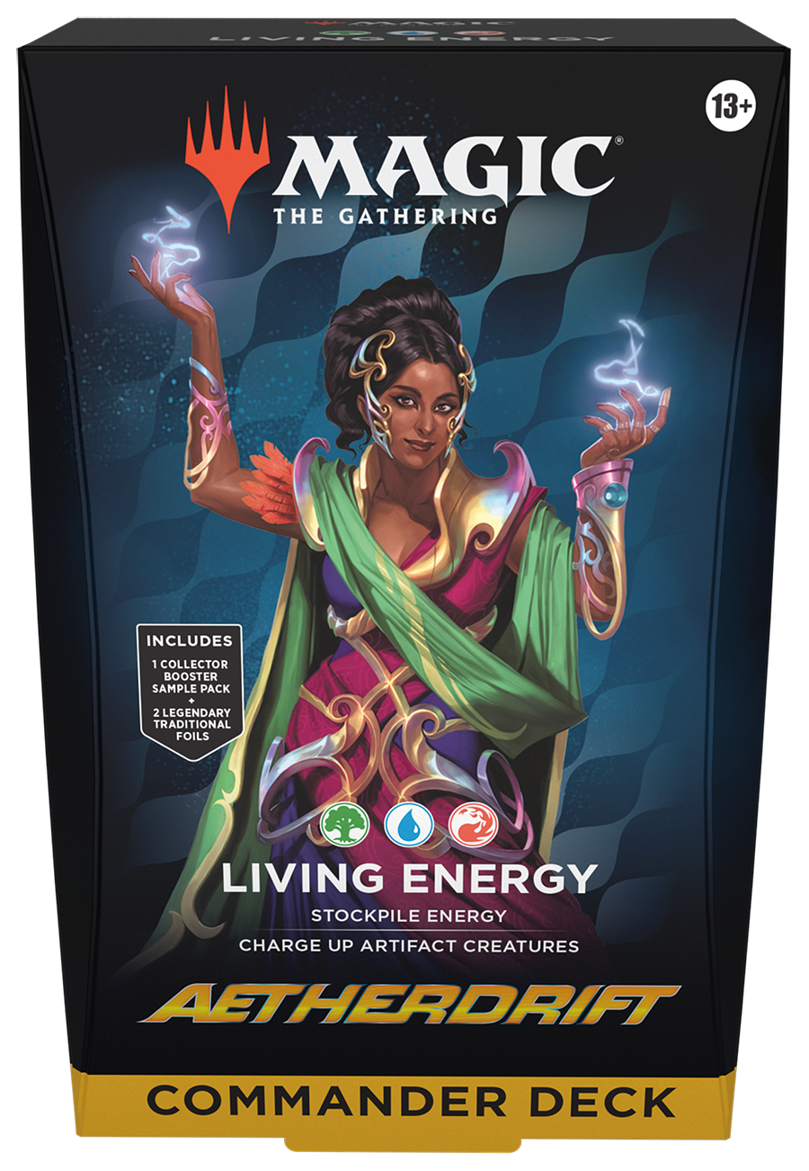 Magic the Gathering: Aetherdrift Commander Deck - Living Energy